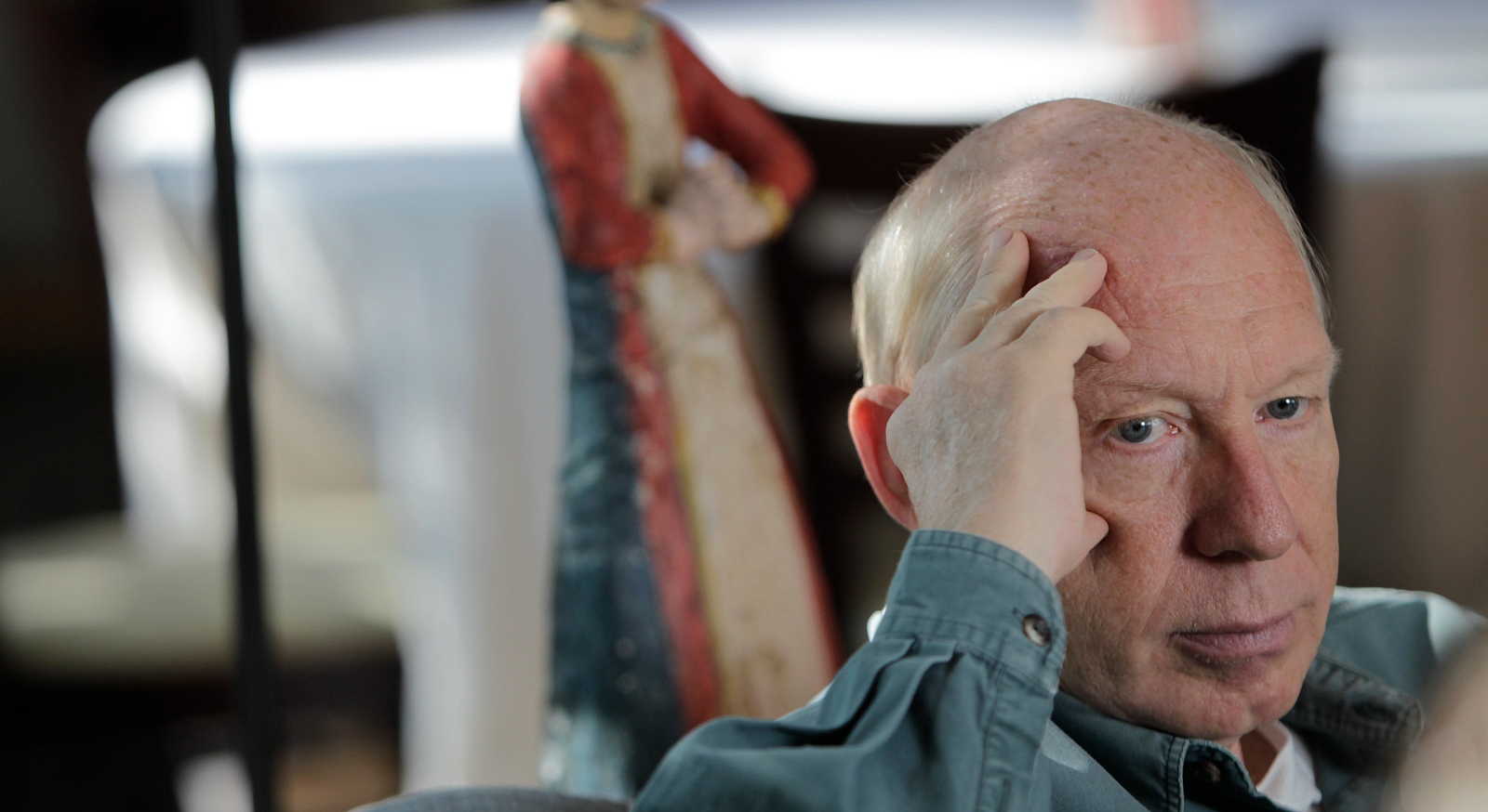 Bill White, who served as mayor of Houston after Hurricane Katrina, at his home in 2010. White helped resettle thousands of storm evacuees from New Orleans.